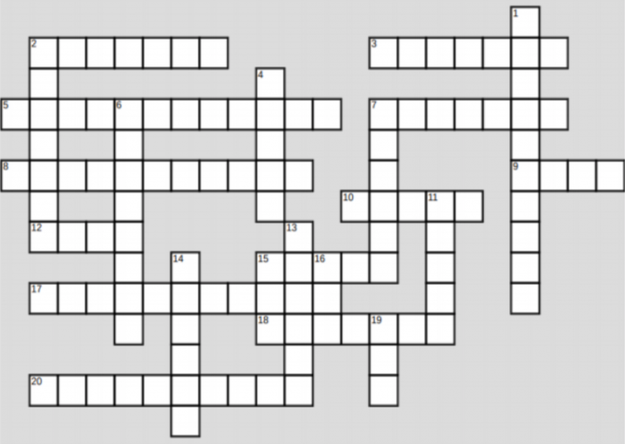 Solve the MHS Holiday Crossword Puzzle