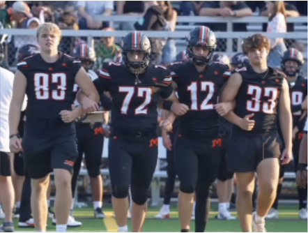 (From left) Varsity players Henry Norman, Harlan Glassman, Kieran Jacobson, & Mika Barry-Thouez. 