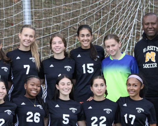 The 2024 Mamaroneck Varsity Girls’ Soccer team.