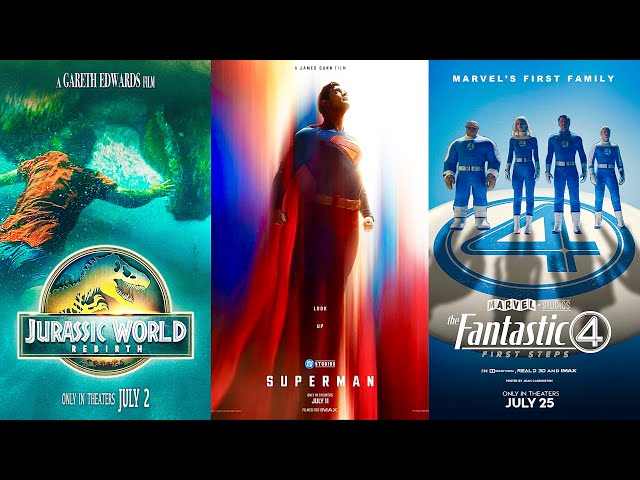 New movies set to release this summer.