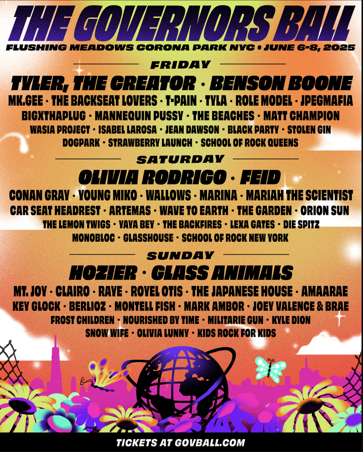 A Stacked Lineup: Governors Ball 2025