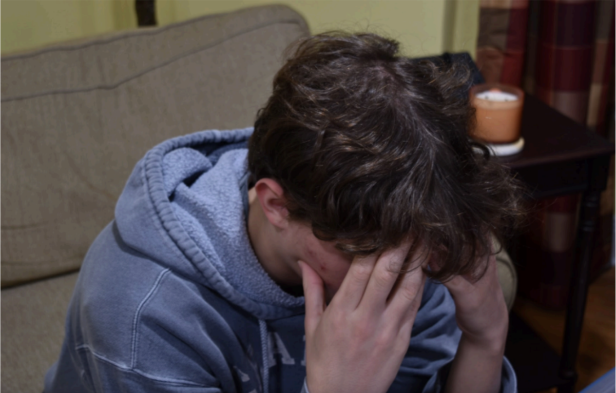 A senior experiences high stress levels after receiving a decision from a top university.