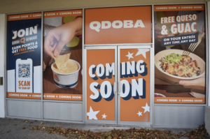Qdoba restaurant will open soon on Boston Post Road.