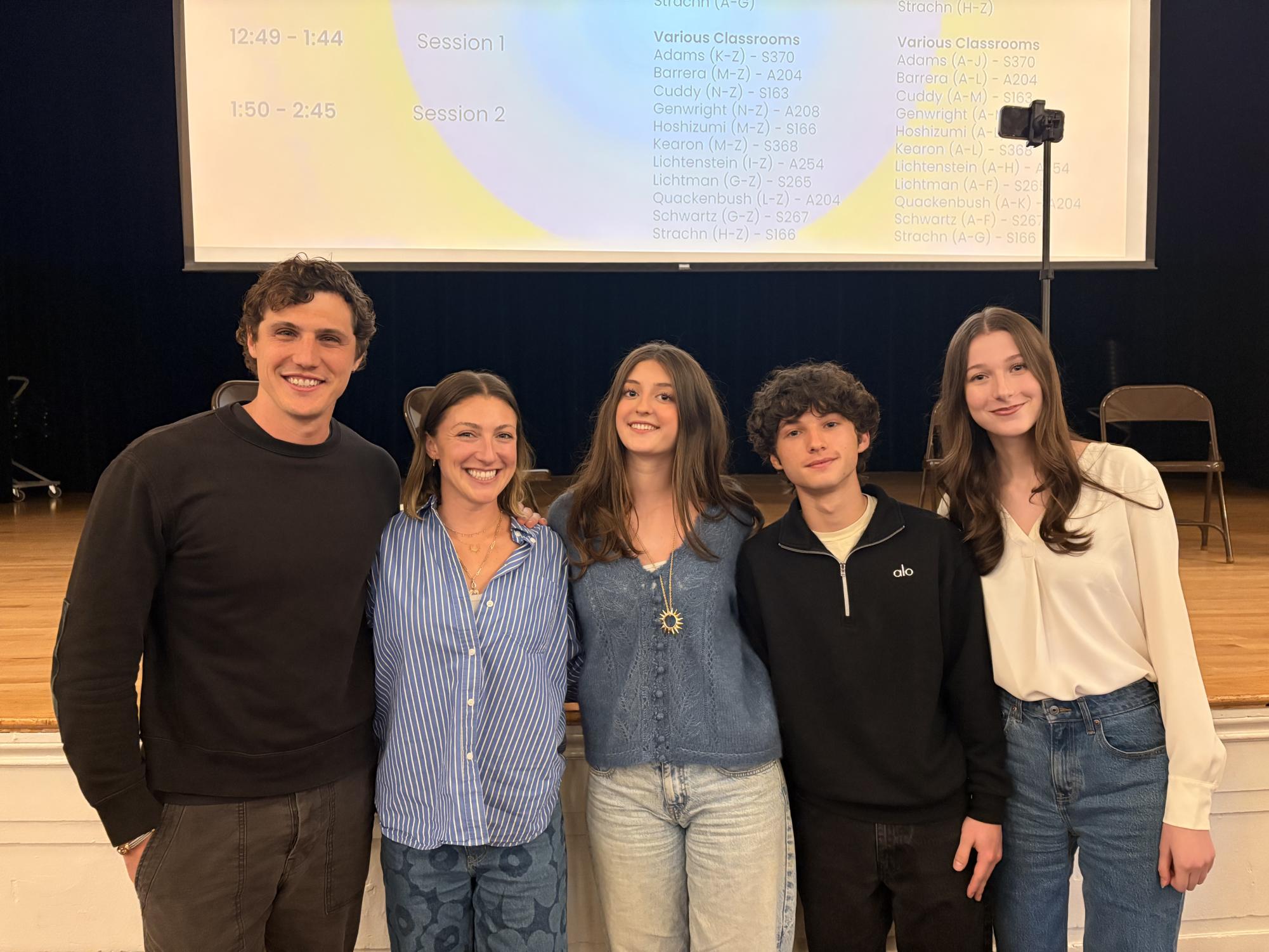 Jake and Caroline Danehy Visit Mamaroneck